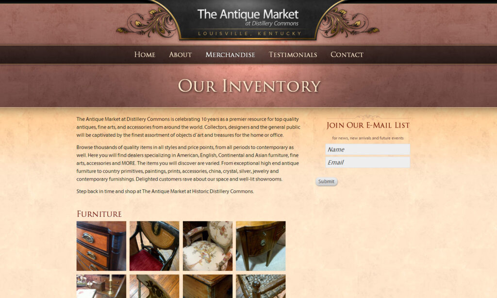 The Antique Market at Distillery Commons