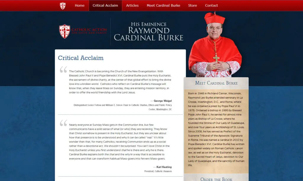 Cardinal Burke