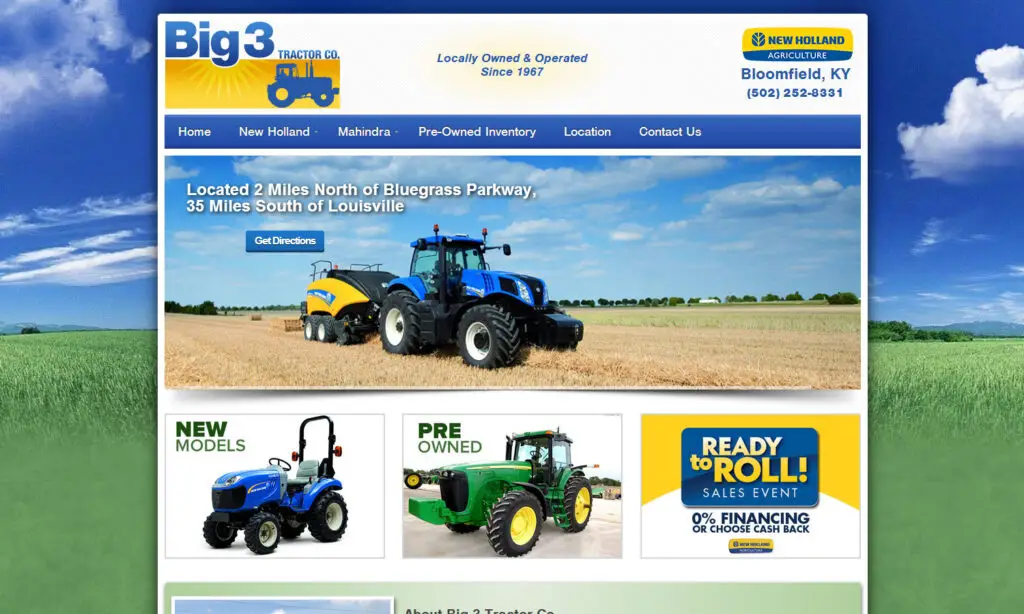 Big 3 Tractor