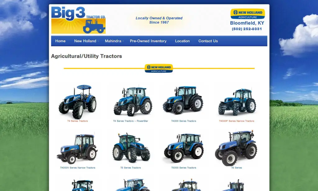 Big 3 Tractor