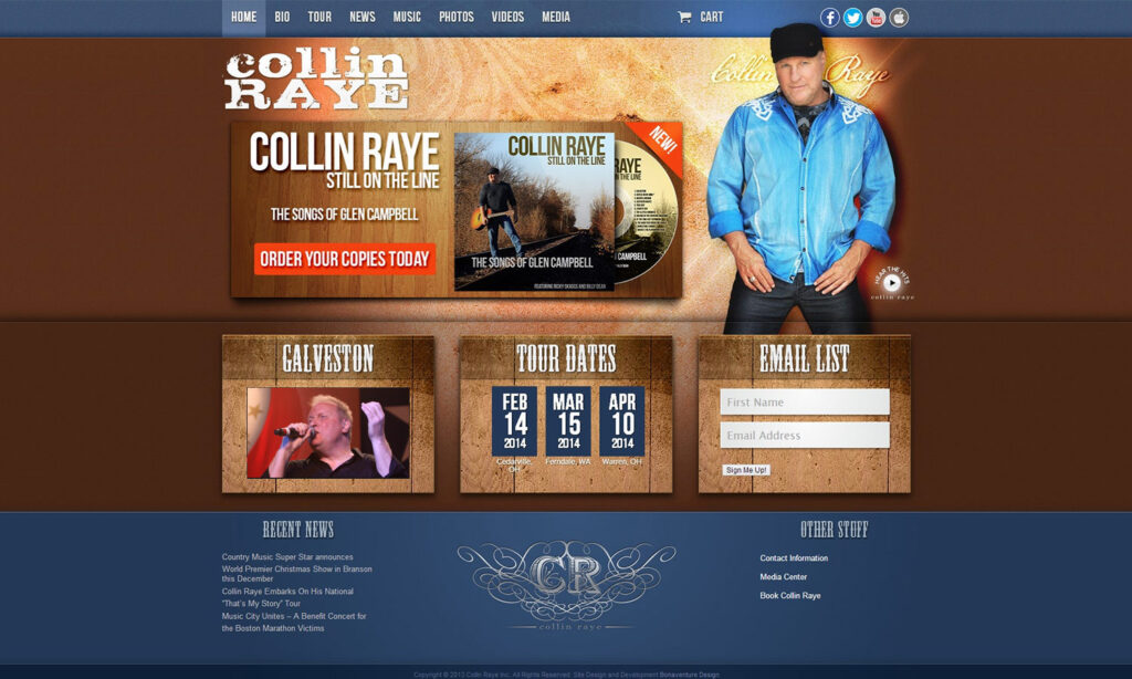 Collin Raye Official Site