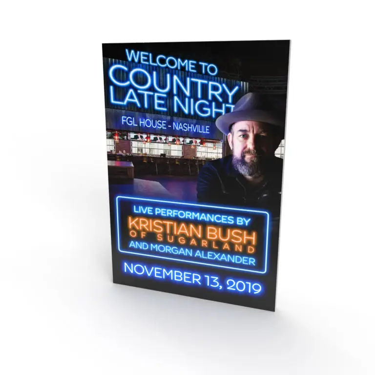 Country Late Night Poster