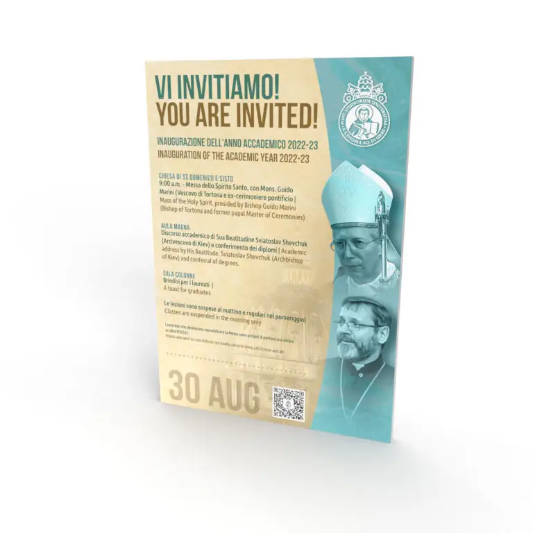 Inauguration of the Academic Year Poster