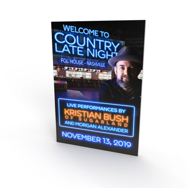 Country Late Night Poster