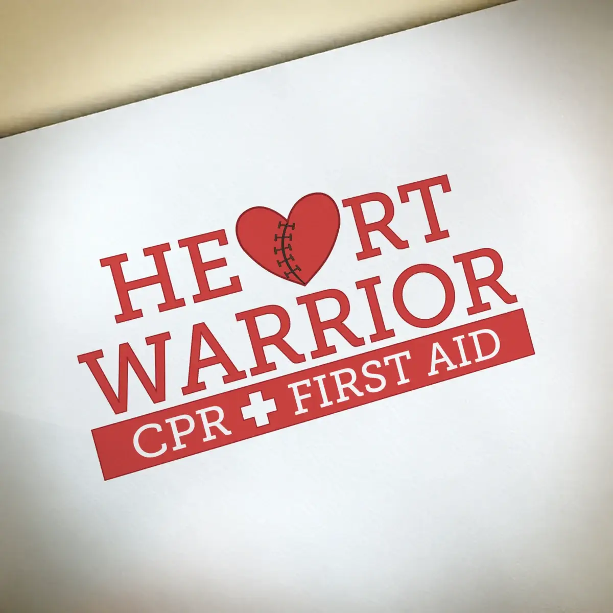 Heart Warrior CPR Logo