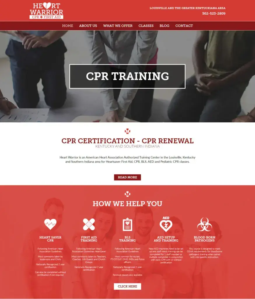 Heart Warrior CPR · Website