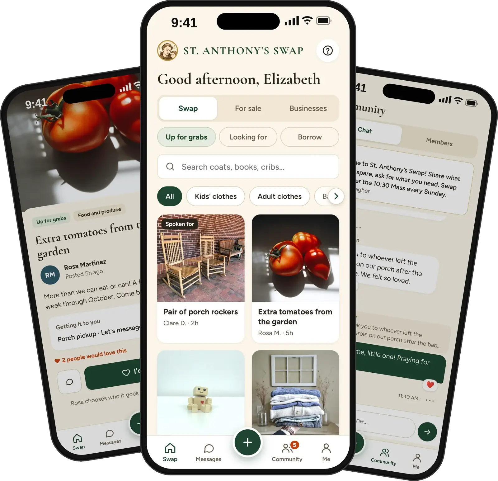 St. Anthony’s Swap App