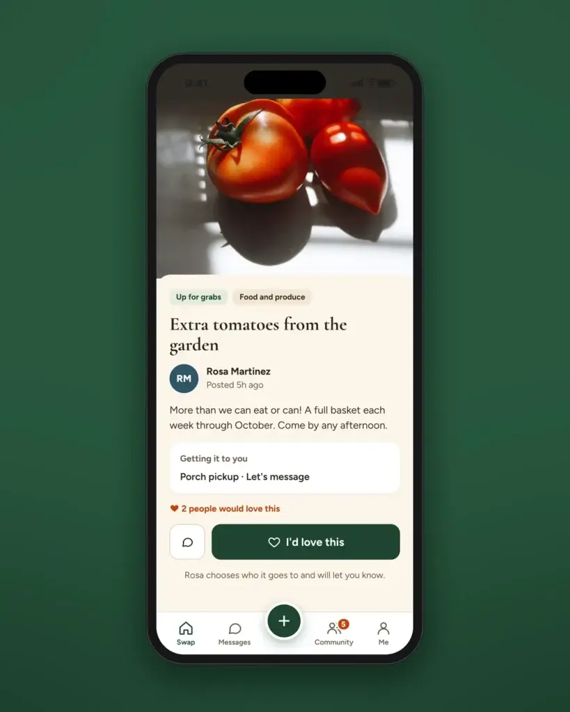 St. Anthony’s Swap App